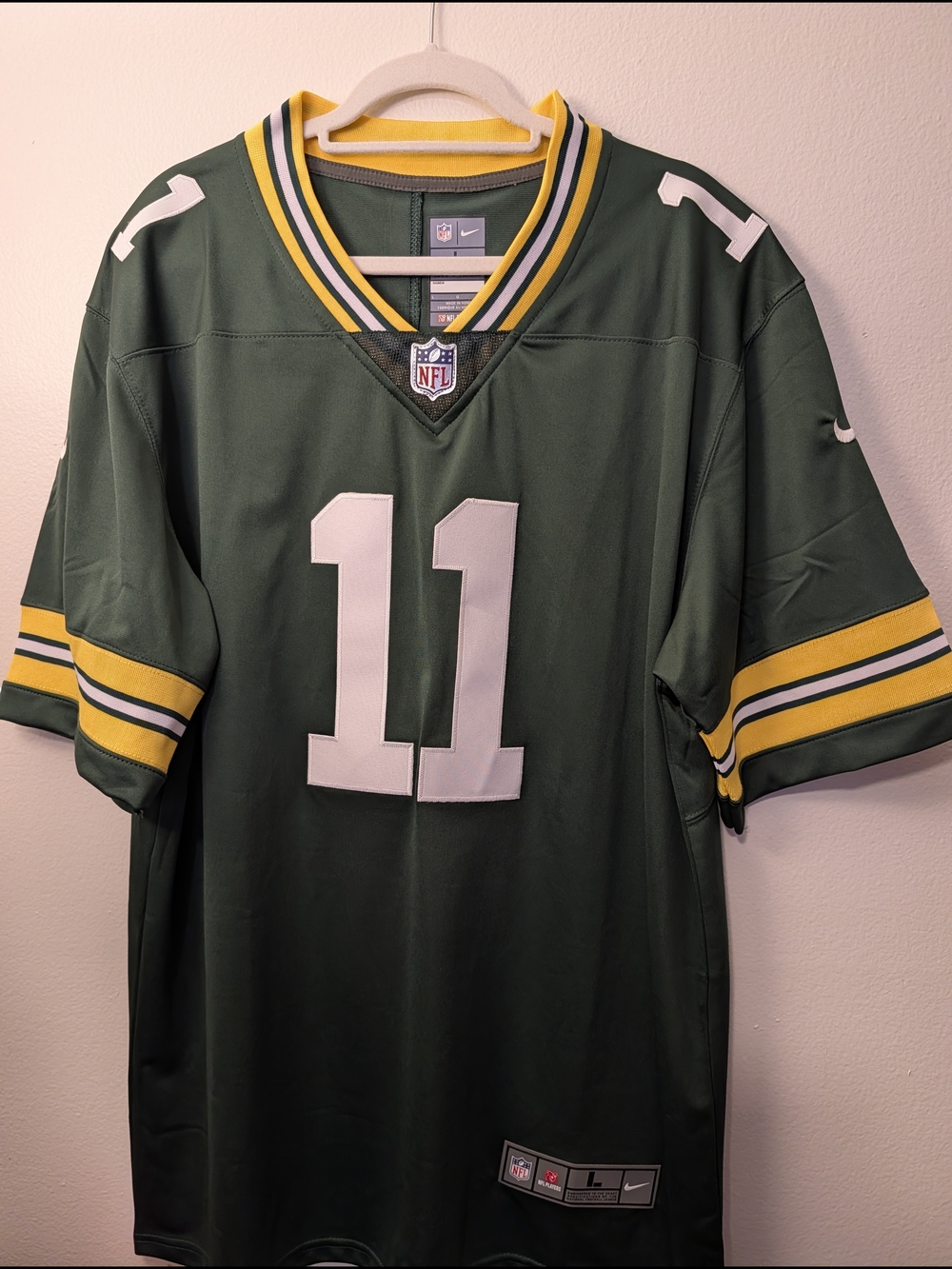 Nike Green Bay Packers Men’s NFL #11 Reed Football Jersey